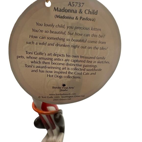 2005 Cool Cats by Toni Goffe A5737 Madonna & Child (Madonna & Pavlova) - Picture 9 of 9